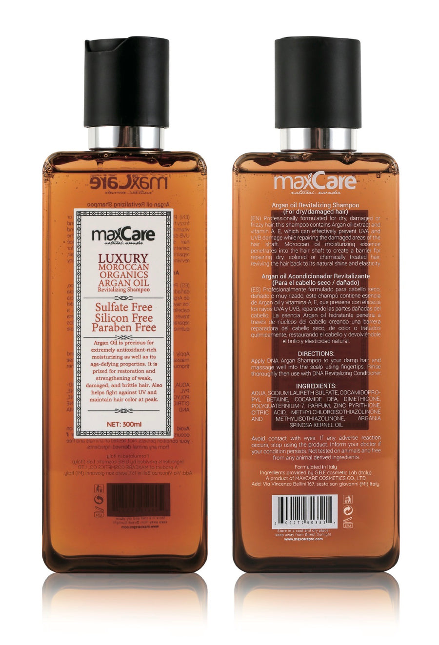 Luxury Argan Oil Hair Shampoo 300ml